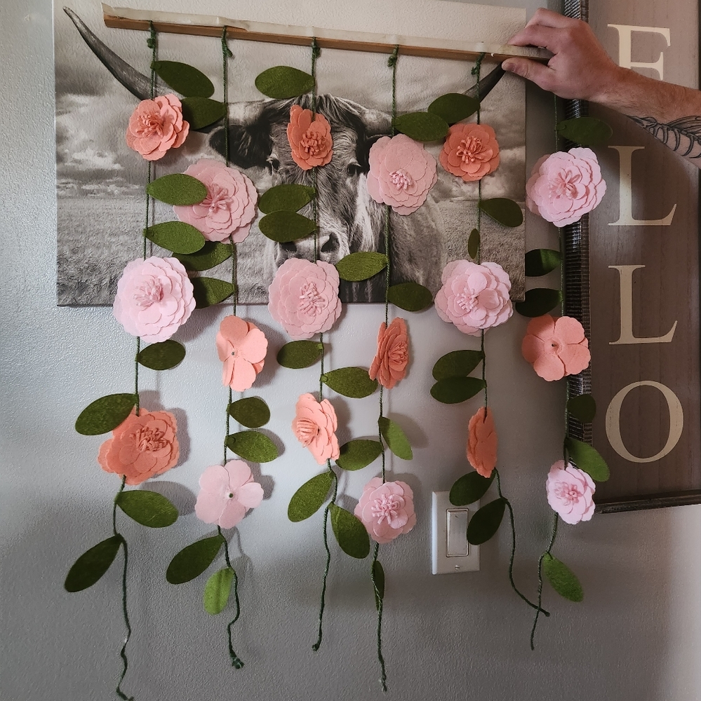 Hobby lobby flower wall decor